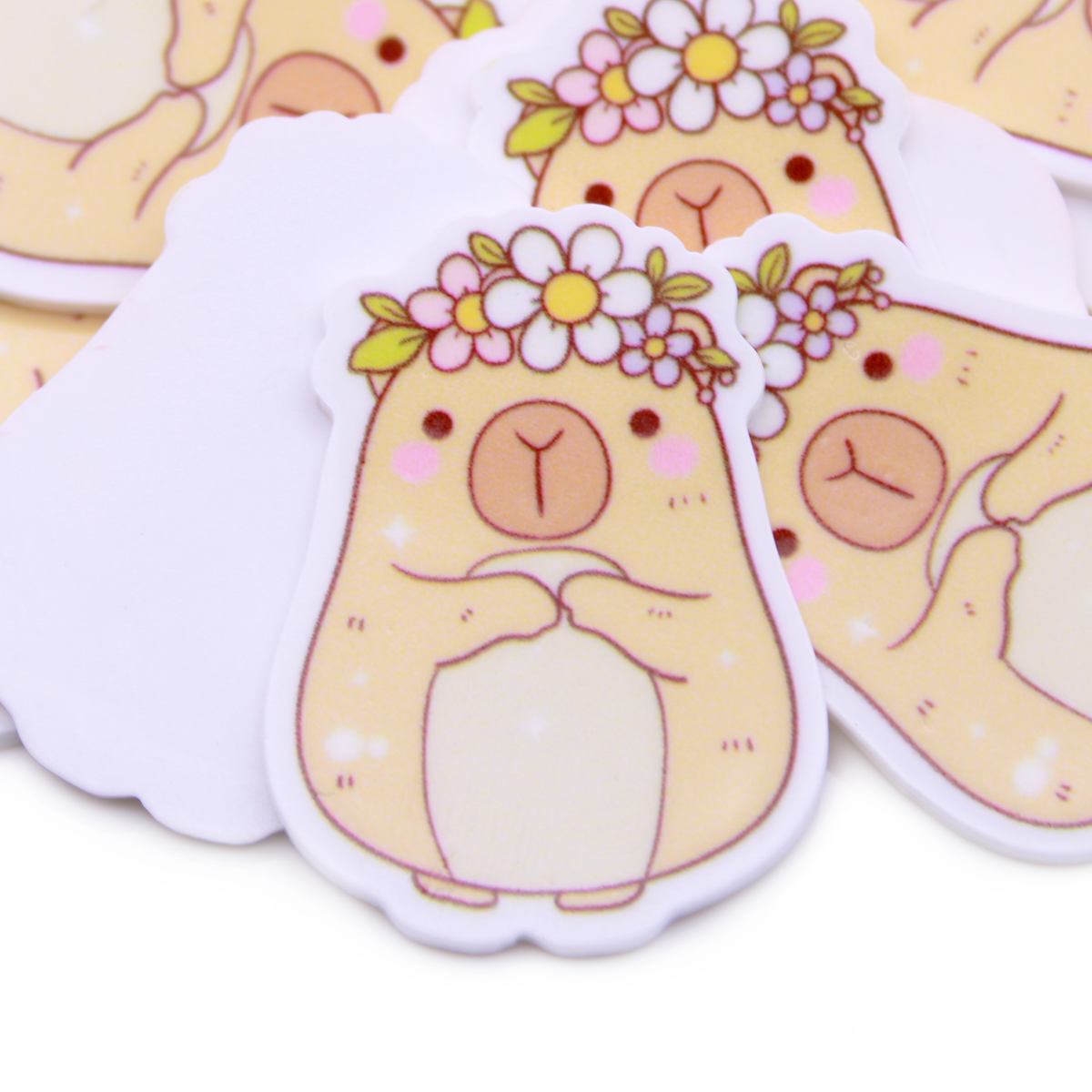 Kawaii Capybara Planar Resin