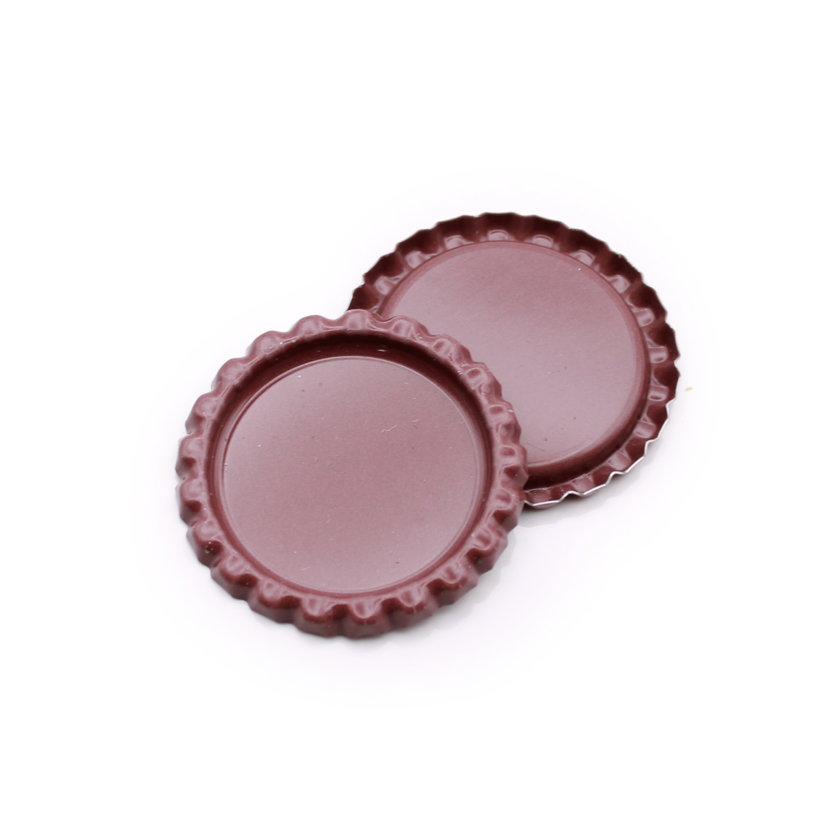 Chocolate Flattened Bottle Caps