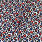 Patriotic Leopard Bullet Fabric