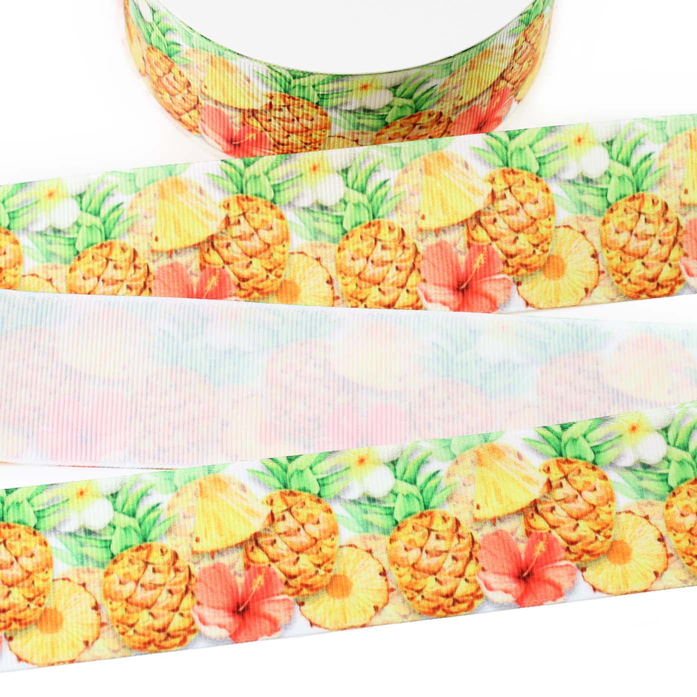 Hawaiian Pineapple Grosgrain Ribbon