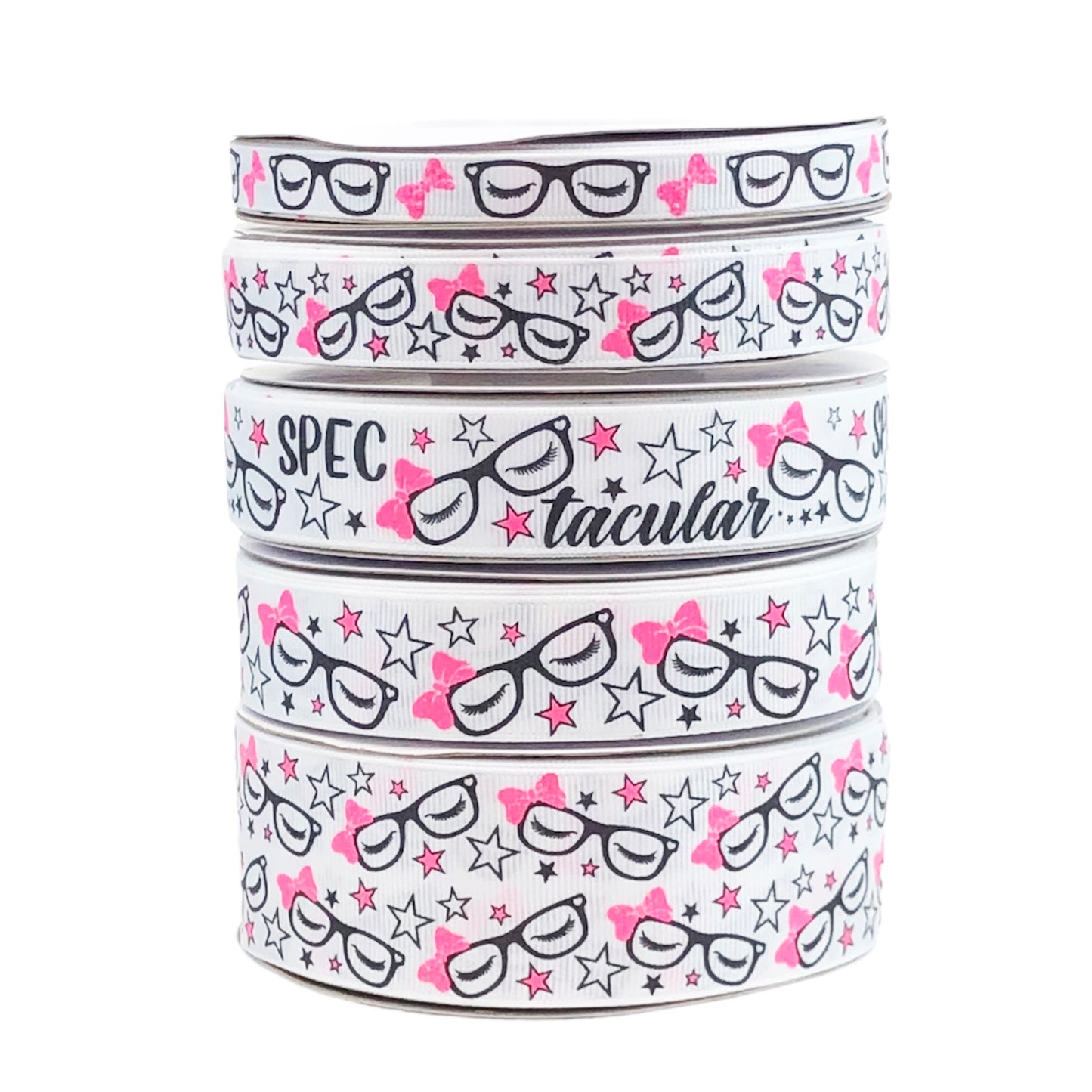 Spectacular Grosgrain Ribbon Collection On White