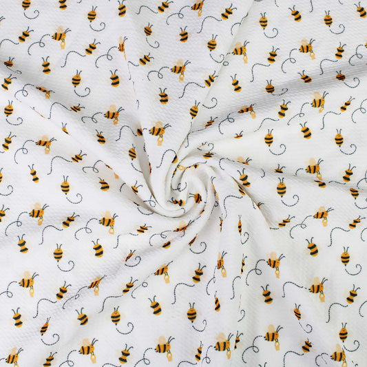 Buzzing Bees Bullet Fabric