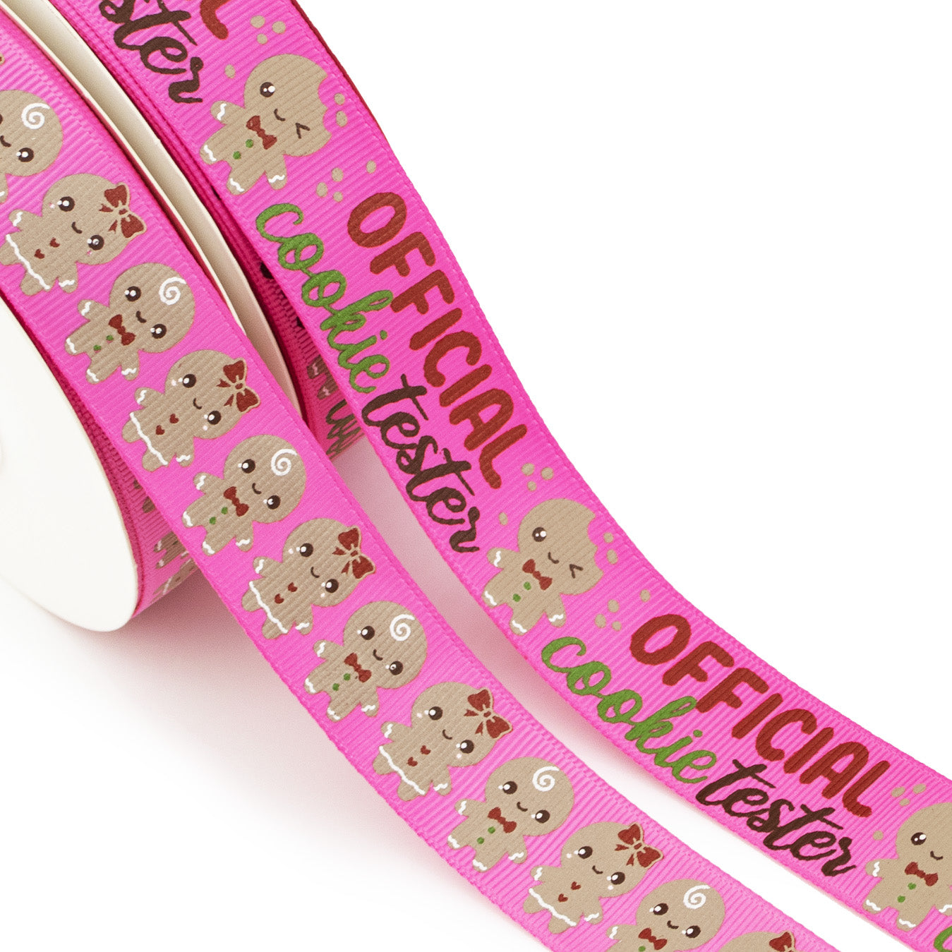 Official Cookie Tester Grosgrain Ribbon