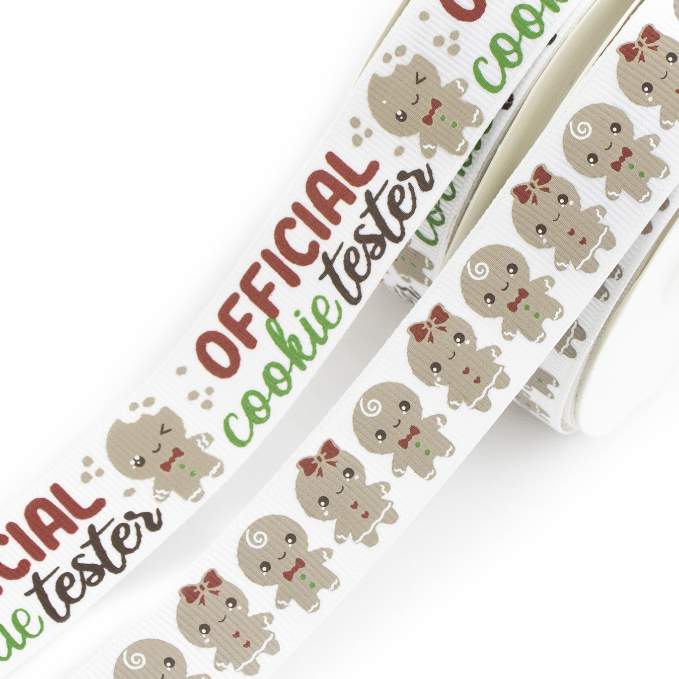 Official Cookie Tester Grosgrain Ribbon