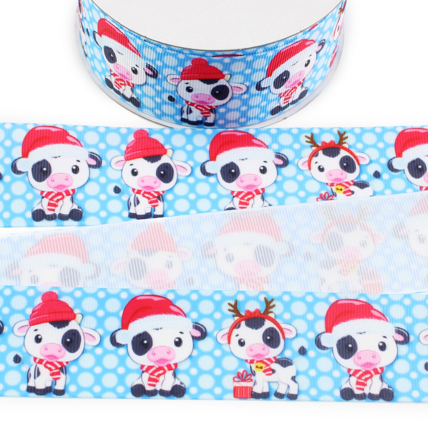 Cowbells Are Ringing Grosgrain Ribbon Collection