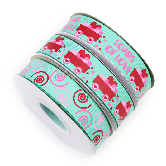 Loads Of Love Grosgrain Ribbon Collection On Tropic