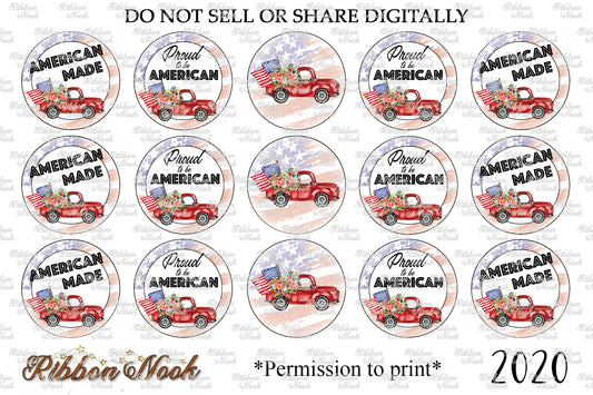 Red Truck Bottle Cap Images